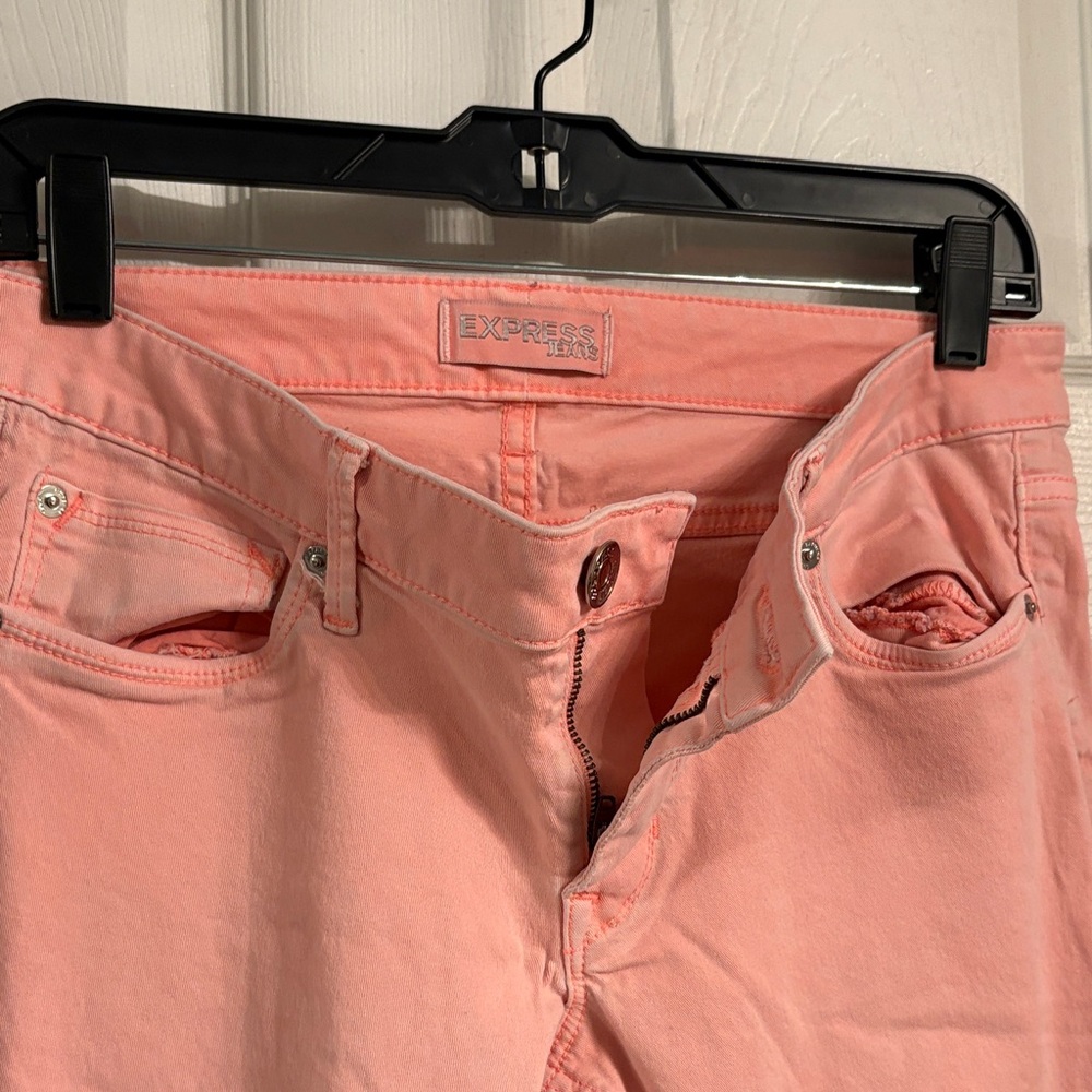 Express Coral High Rise Women's Jeans